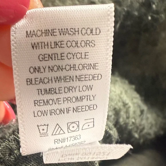 Koolaburra By Ugg Sherpa Camo Sage Pullover‎ 1/4 Zip Sweatshirt XS - Picture 12 of 13